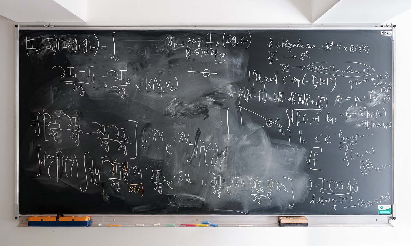 math blackboard
