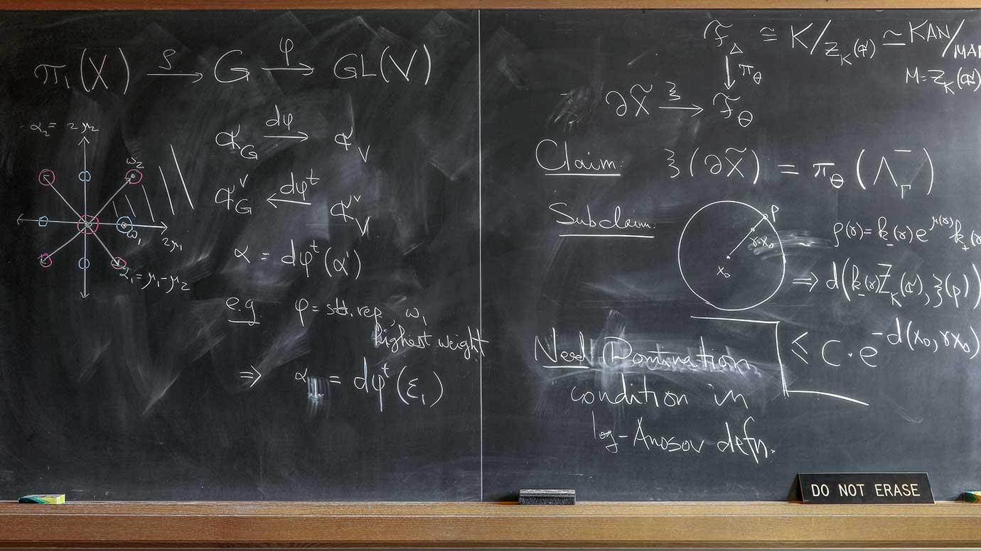 math blackboard