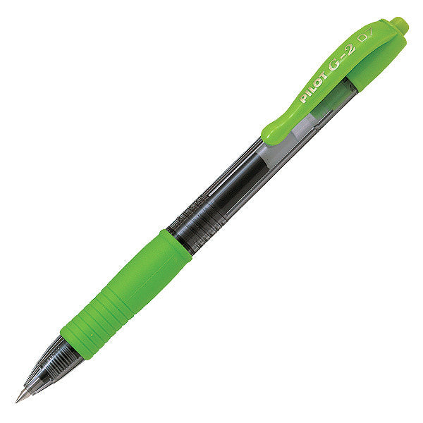 green gel pen