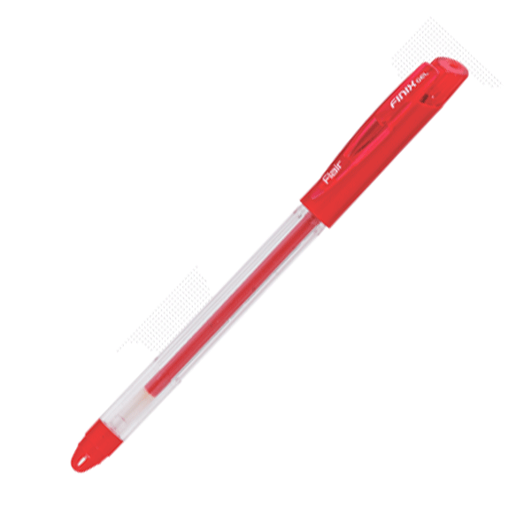 red gel pen