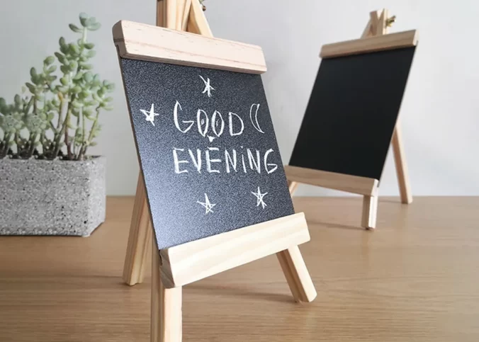 chalk board