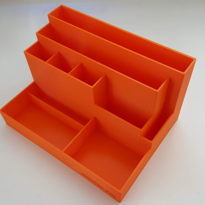 3d printed desk organizer