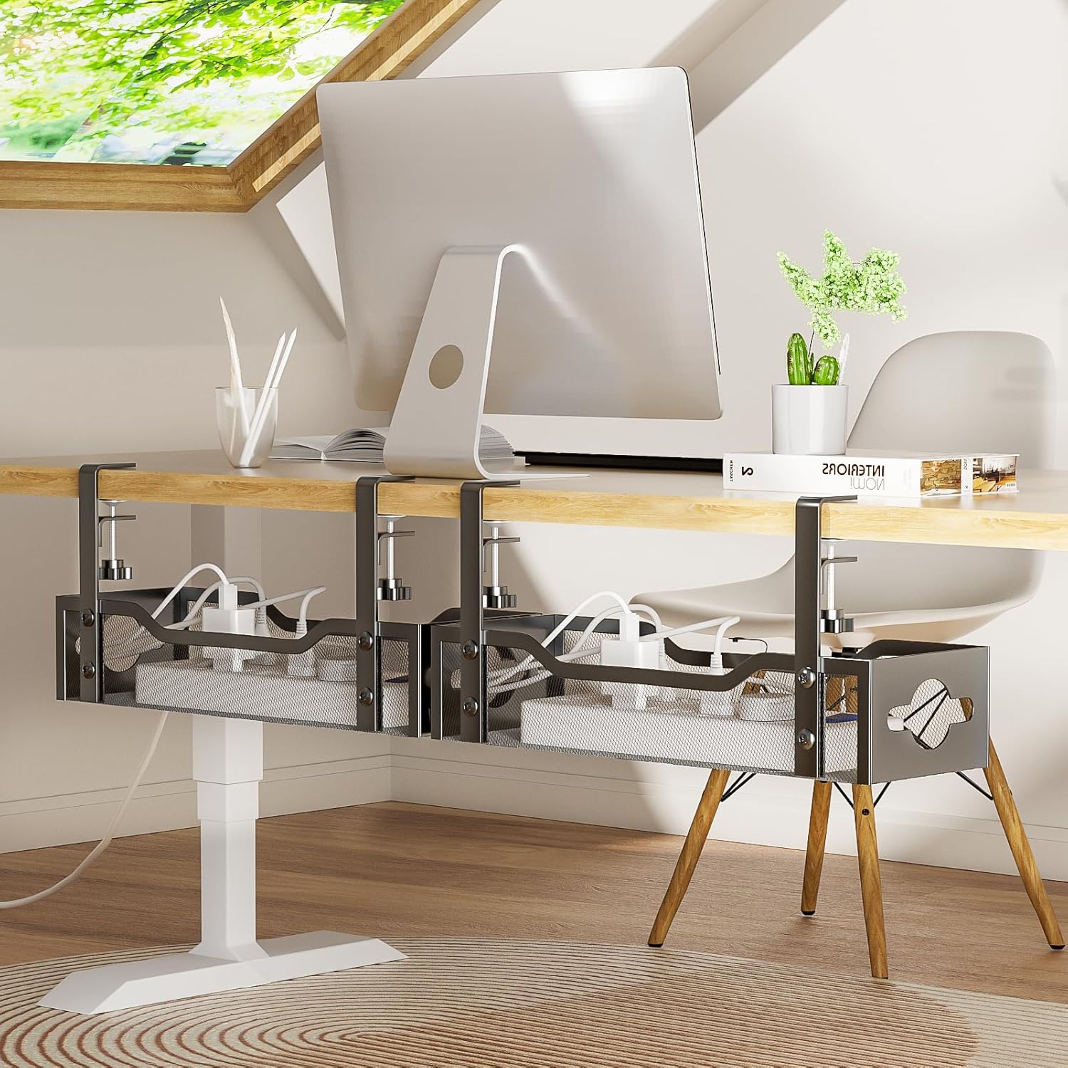 desk cord organizer