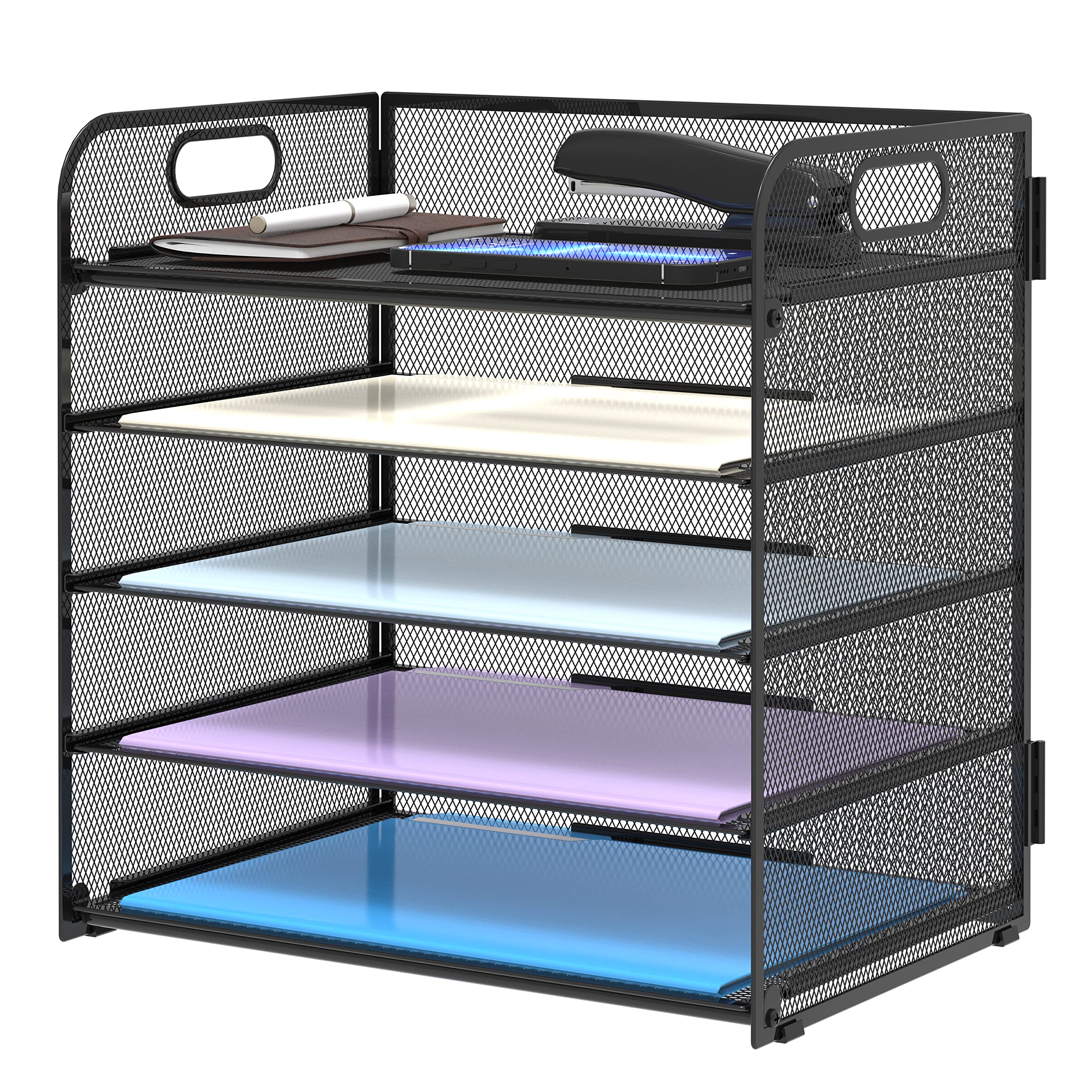 desk paper organizer