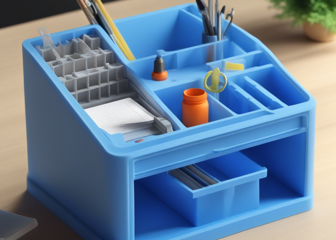 3d printed desk organizer