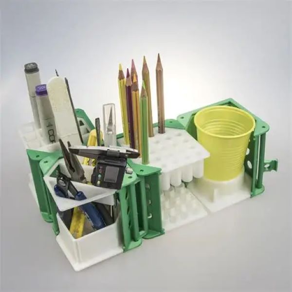 3d printed desk organizer