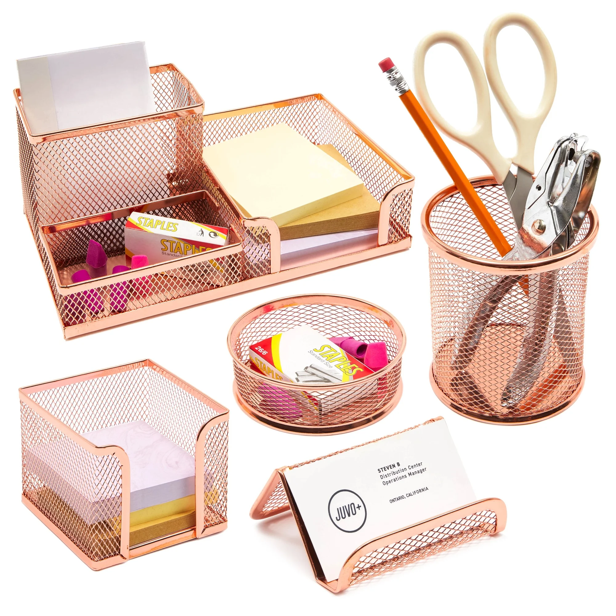 desk organizer set
