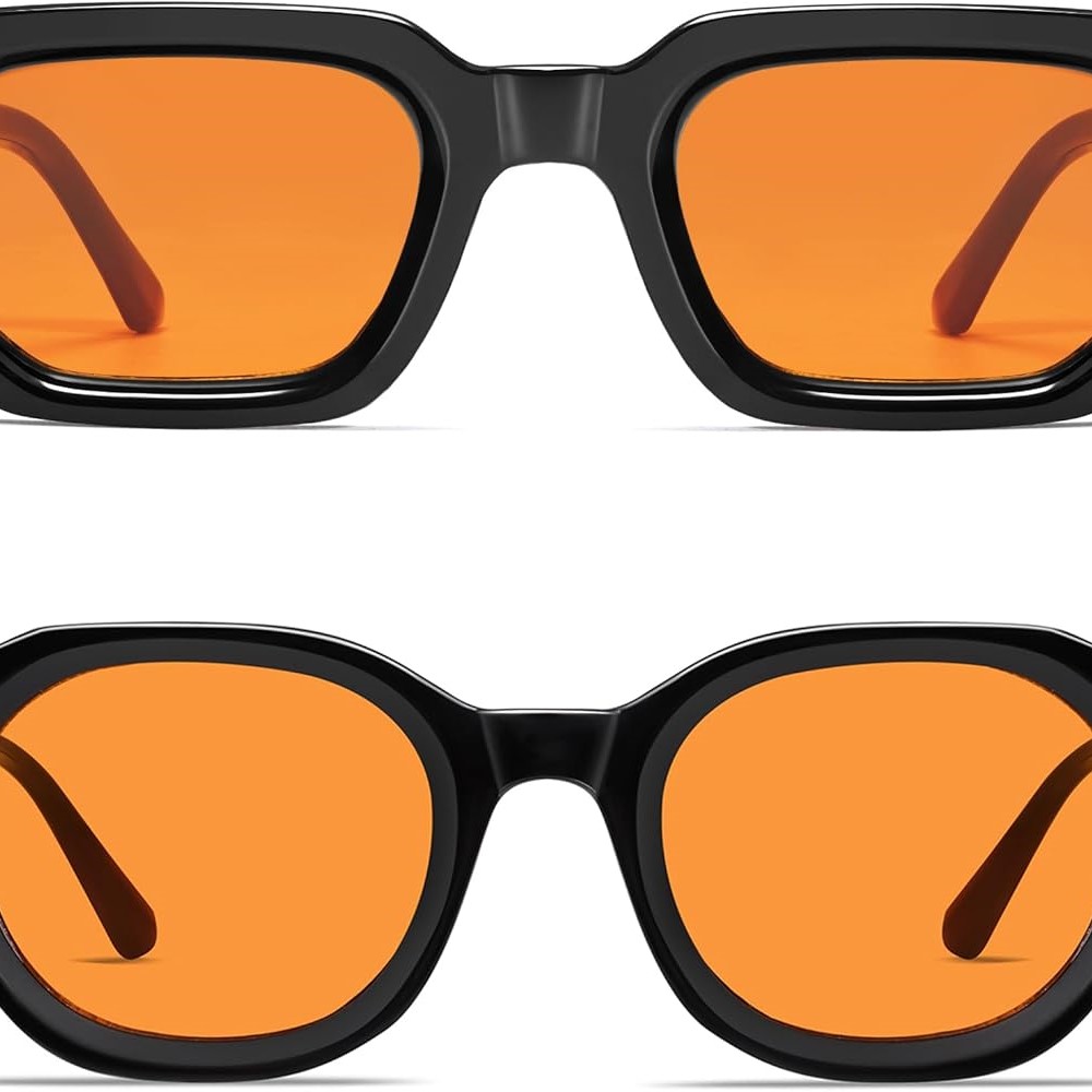 orange lens sunglasses